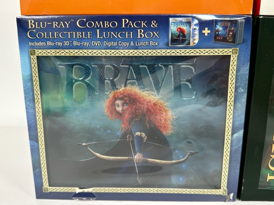 Disney Lunchboxes Lot including: Penguins of Madagascar, Mr. Peabody and Sherman, Rio 2, Brave, Bambi and Peter Pan [Photo 5]