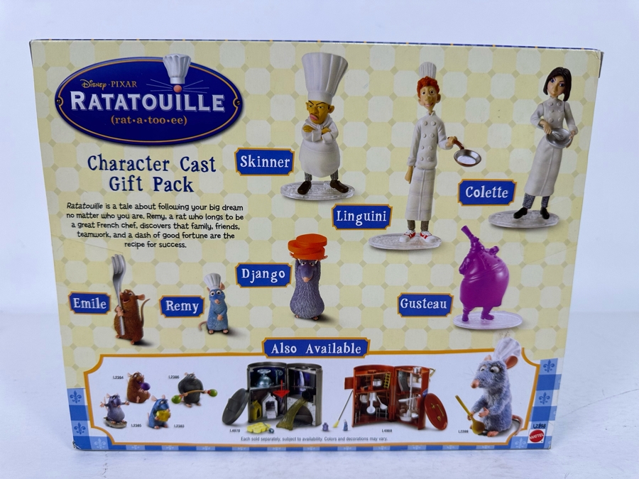 Disney Pixar “Ratatouille” Character Cast Gift Pack New in Box L2398 [Photo 6]