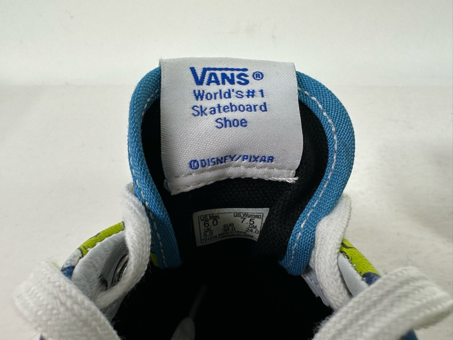 Disney Pixar “Toy Story” Alien Vans Mens 6.0/Womens 7.5 Like New with Box [Photo 13]