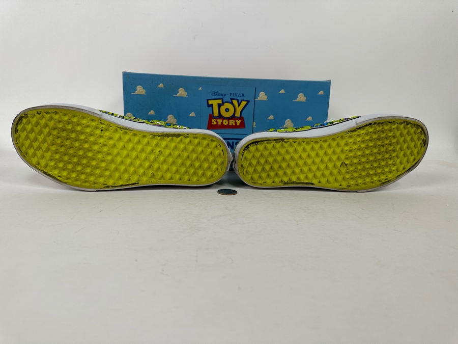 Disney Pixar “Toy Story” Alien Vans Mens 6.0/Womens 7.5 Like New with Box [Photo 8]