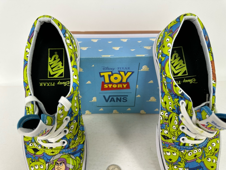 Disney Pixar “Toy Story” Alien Vans Mens 6.0/Womens 7.5 Like New with Box [Photo 7]