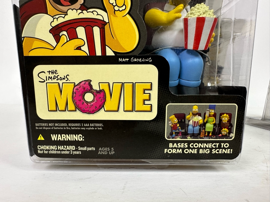 The Simpson’s Movie Collectible Action Figurines with Sound Including: Homer, Marge, Bart Lisa and Maggie 2007 New In Boxes [Photo 6]