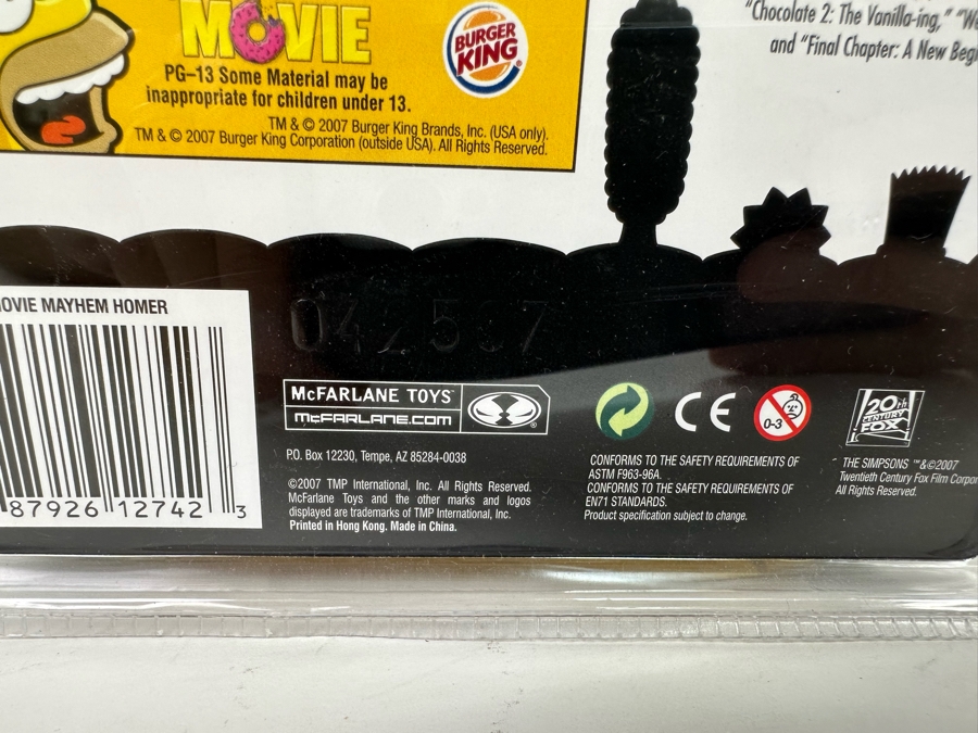 The Simpson’s Movie Collectible Action Figurines with Sound Including: Homer, Marge, Bart Lisa and Maggie 2007 New In Boxes [Photo 9]