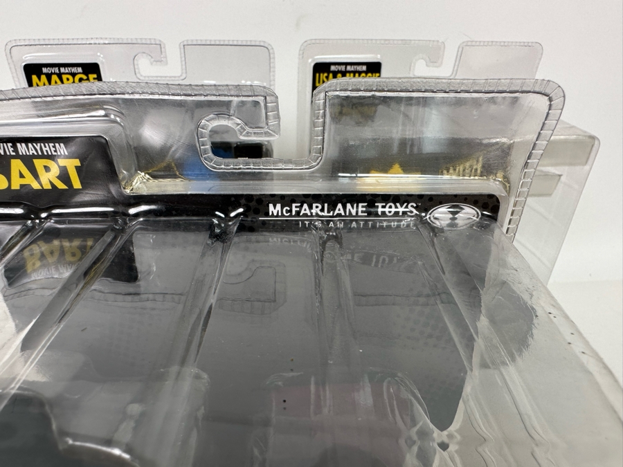 The Simpson’s Movie Collectible Action Figurines with Sound Including: Homer, Marge, Bart Lisa and Maggie 2007 New In Boxes [Photo 13]