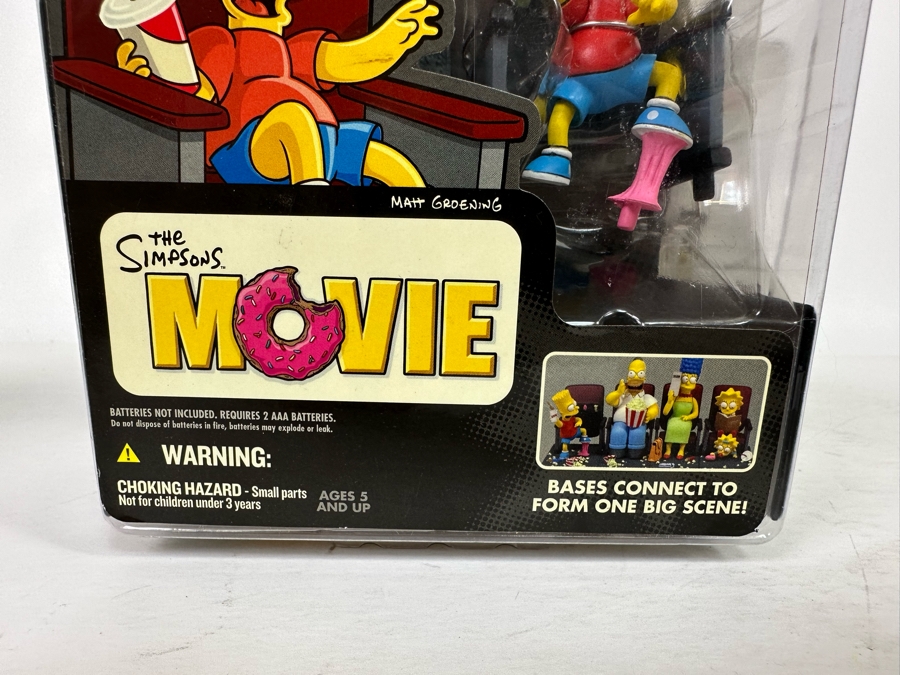 The Simpson’s Movie Collectible Action Figurines with Sound Including: Homer, Marge, Bart Lisa and Maggie 2007 New In Boxes [Photo 12]