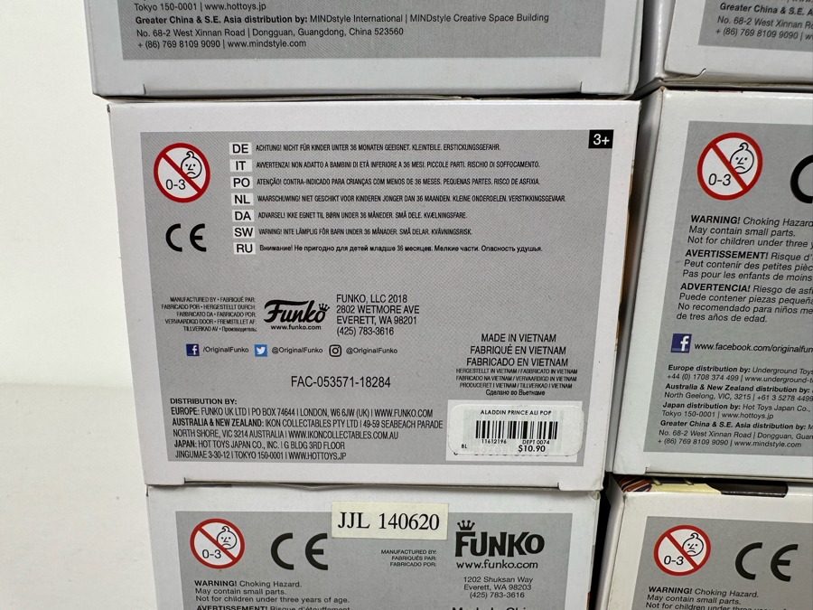 Disney Funko Vinyl Figurines Including: Olaf, Tinker Bell, Prince Ali, Flash (Zootopia), Sally, Jack Sellington (Nightmare Before Christmas) and Babymax with Mochi (Big Hero 6) [Photo 29]