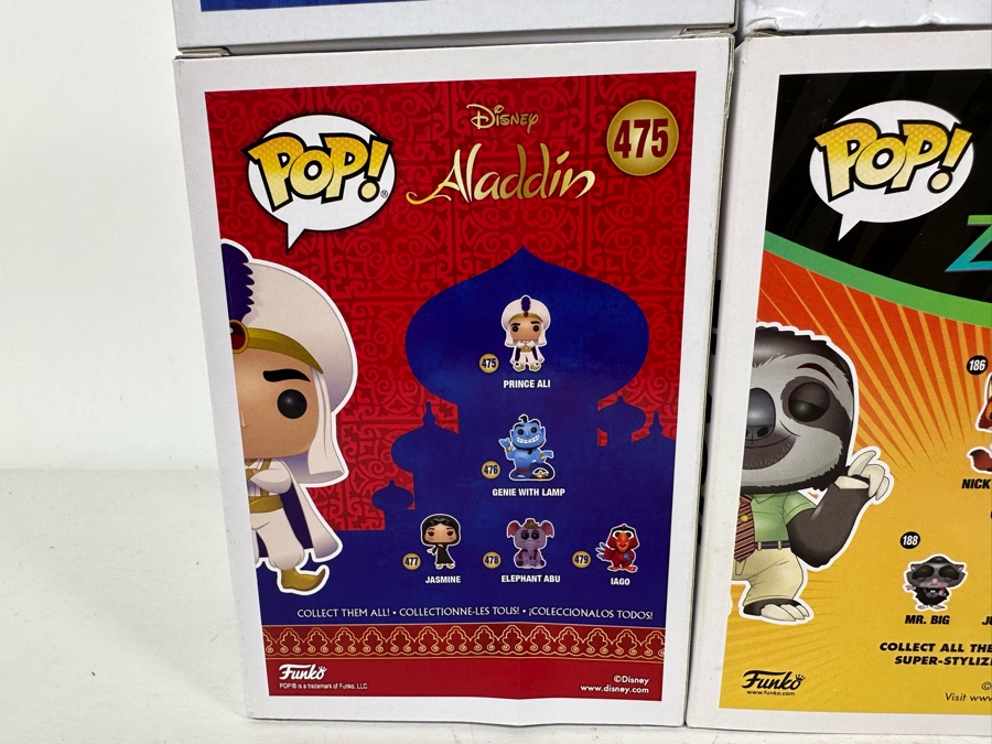 Disney Funko Vinyl Figurines Including: Olaf, Tinker Bell, Prince Ali, Flash (Zootopia), Sally, Jack Sellington (Nightmare Before Christmas) and Babymax with Mochi (Big Hero 6) [Photo 25]