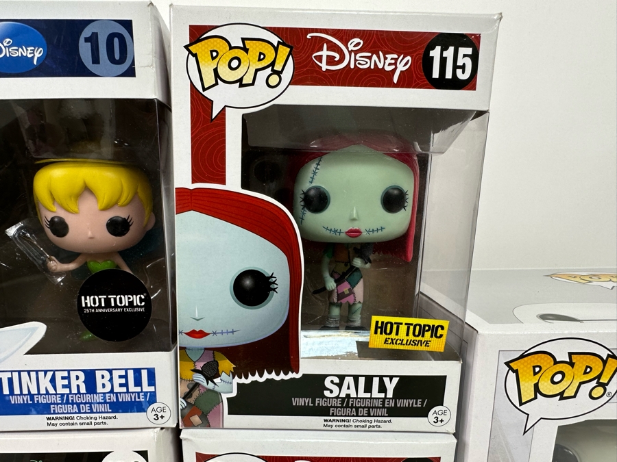 Disney Funko Vinyl Figurines Including: Olaf, Tinker Bell, Prince Ali, Flash (Zootopia), Sally, Jack Sellington (Nightmare Before Christmas) and Babymax with Mochi (Big Hero 6) [Photo 7]