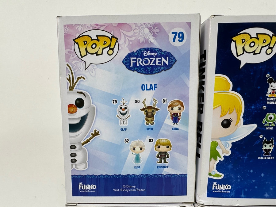 Disney Funko Vinyl Figurines Including: Olaf, Tinker Bell, Prince Ali, Flash (Zootopia), Sally, Jack Sellington (Nightmare Before Christmas) and Babymax with Mochi (Big Hero 6) [Photo 24]