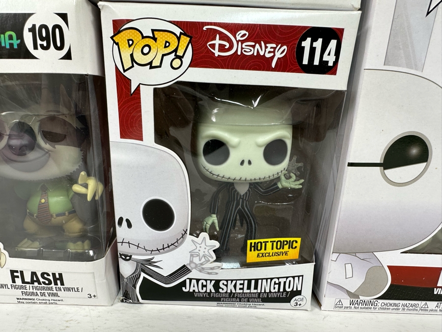 Disney Funko Vinyl Figurines Including: Olaf, Tinker Bell, Prince Ali, Flash (Zootopia), Sally, Jack Sellington (Nightmare Before Christmas) and Babymax with Mochi (Big Hero 6) [Photo 9]