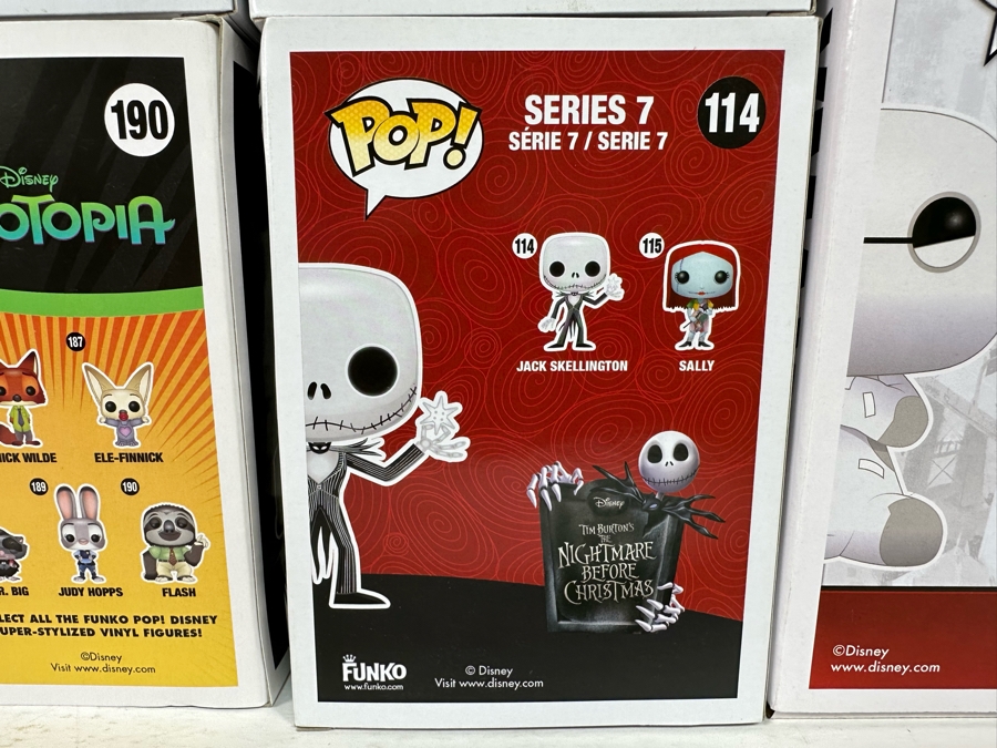 Disney Funko Vinyl Figurines Including: Olaf, Tinker Bell, Prince Ali, Flash (Zootopia), Sally, Jack Sellington (Nightmare Before Christmas) and Babymax with Mochi (Big Hero 6) [Photo 20]