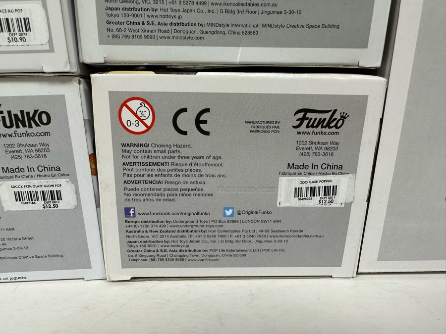 Disney Funko Vinyl Figurines Including: Olaf, Tinker Bell, Prince Ali, Flash (Zootopia), Sally, Jack Sellington (Nightmare Before Christmas) and Babymax with Mochi (Big Hero 6) [Photo 31]