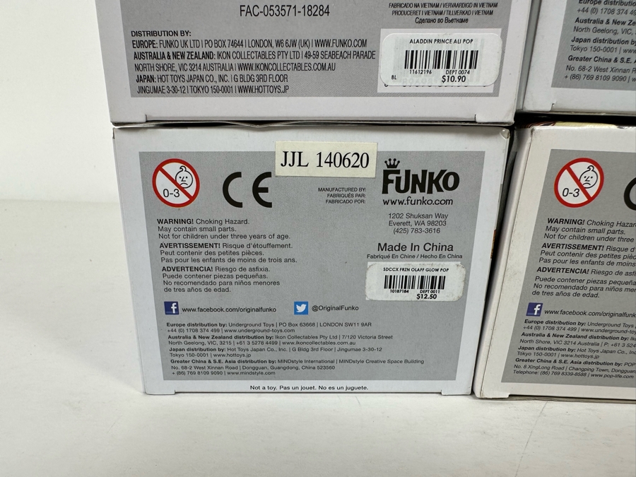 Disney Funko Vinyl Figurines Including: Olaf, Tinker Bell, Prince Ali, Flash (Zootopia), Sally, Jack Sellington (Nightmare Before Christmas) and Babymax with Mochi (Big Hero 6) [Photo 30]