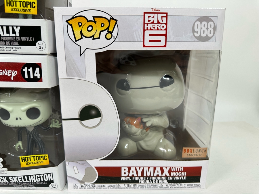 Disney Funko Vinyl Figurines Including: Olaf, Tinker Bell, Prince Ali, Flash (Zootopia), Sally, Jack Sellington (Nightmare Before Christmas) and Babymax with Mochi (Big Hero 6) [Photo 14]