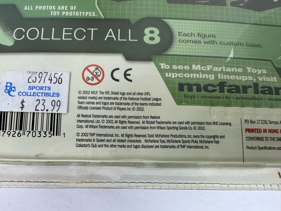 McFarlane’s Sportpicks Action Figures: Mike Piazza and Jerry Rice 2002 New in Boxes [Photo 13]