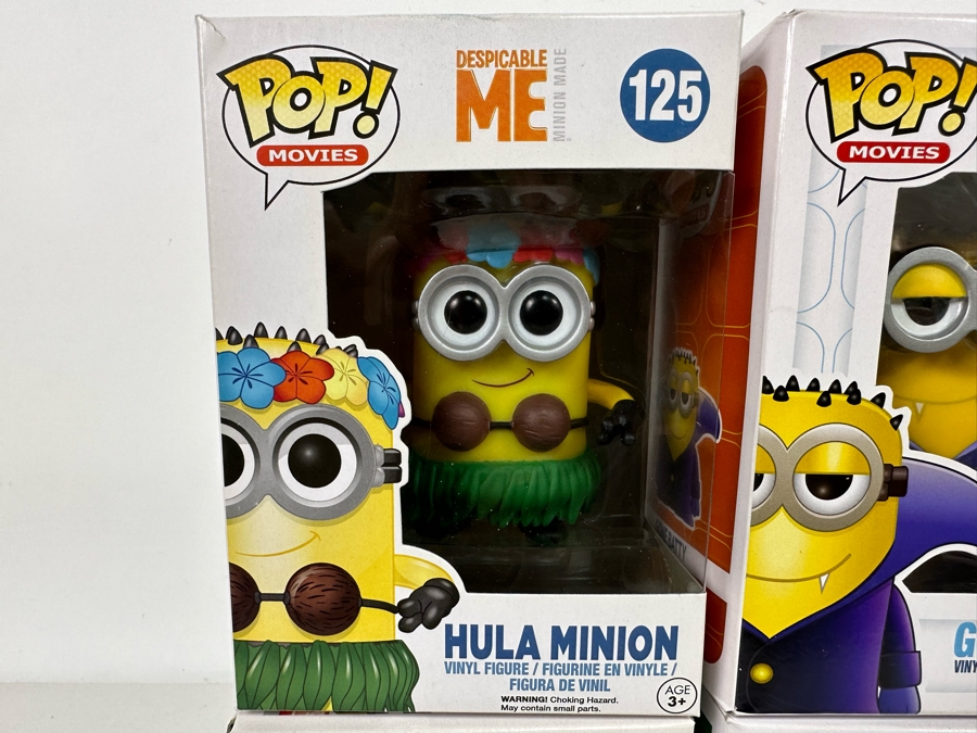 Disney Funko Vinyl Figurines Including: Hula Minion, Gone Batty, Santa Claus, Fire Alarm Minion, Stan Lee and Rudolf [Photo 7]