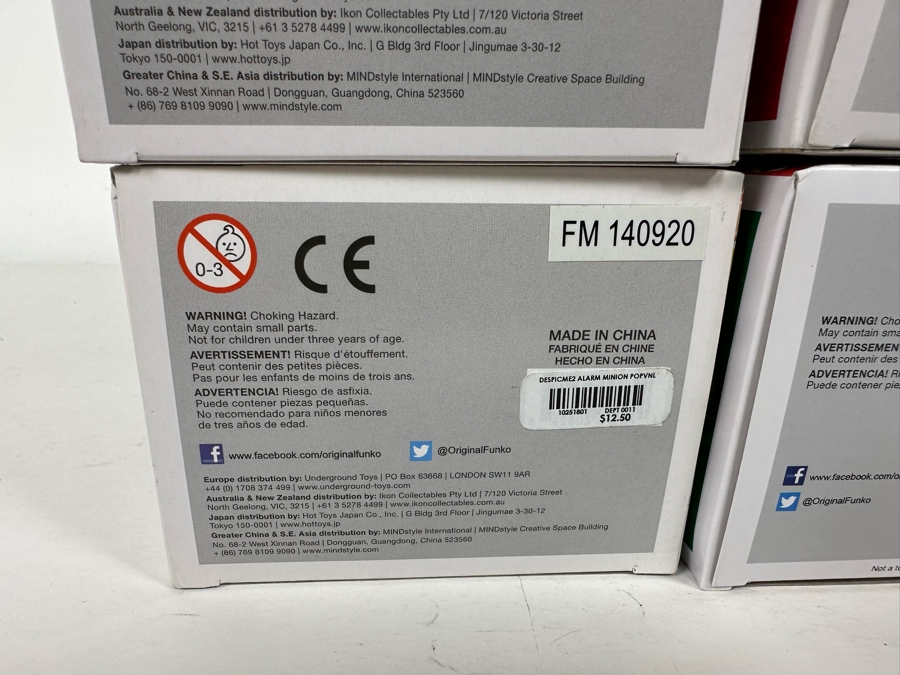 Disney Funko Vinyl Figurines Including: Hula Minion, Gone Batty, Santa Claus, Fire Alarm Minion, Stan Lee and Rudolf [Photo 15]