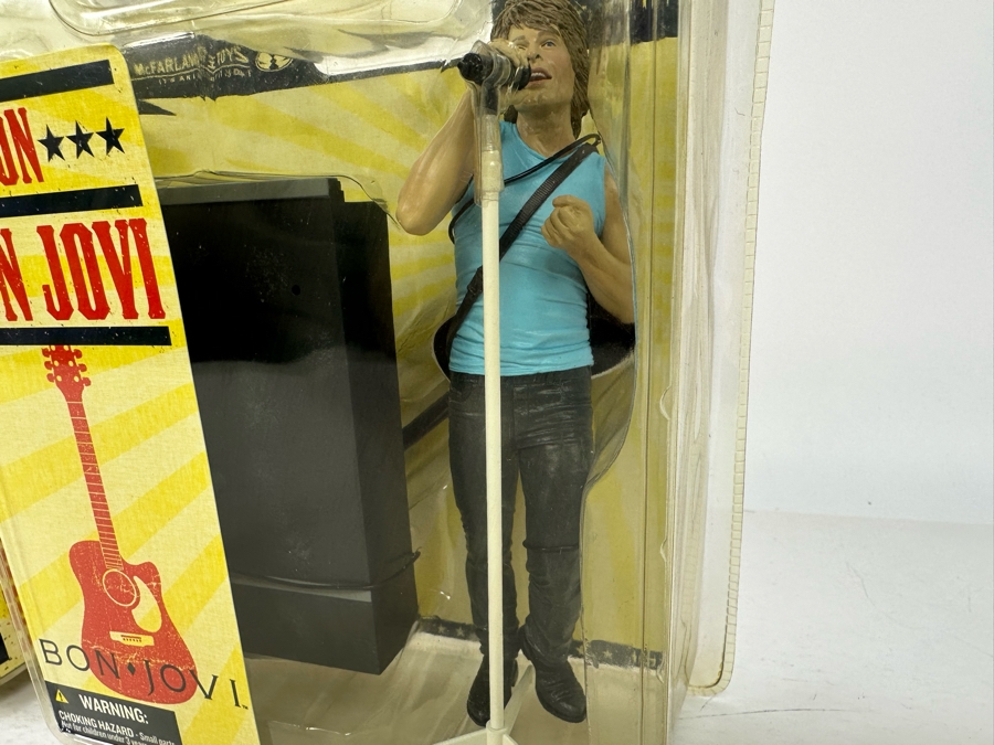 McFarlane Toys Jon Bon Jovi and Richie Sambora Collectible Action Figures 2007 New in Box [Photo 4]