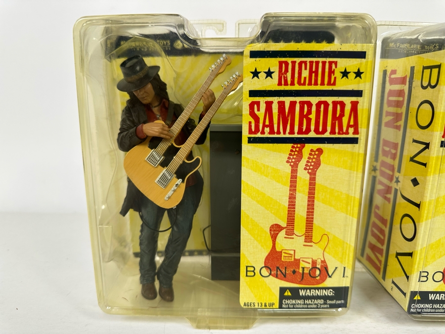 McFarlane Toys Jon Bon Jovi and Richie Sambora Collectible Action Figures 2007 New in Box [Photo 6]