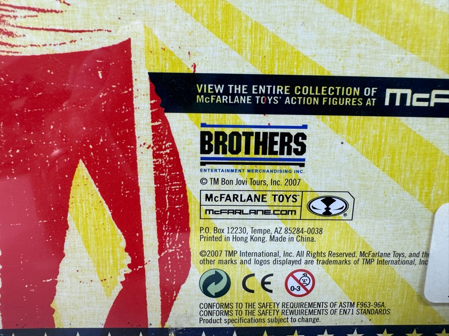 McFarlane Toys Jon Bon Jovi and Richie Sambora Collectible Action Figures 2007 New in Box [Photo 13]