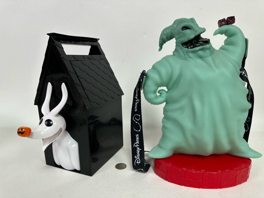 Disney Parks Oogie Boogie and Zero Popcorn Buckets 8W x 4.5D x 12H [Photo 15]