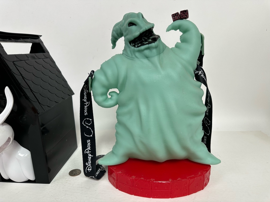 Disney Parks Oogie Boogie and Zero Popcorn Buckets 8W x 4.5D x 12H [Photo 18]