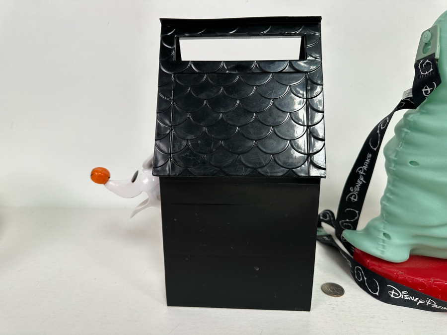 Disney Parks Oogie Boogie and Zero Popcorn Buckets 8W x 4.5D x 12H [Photo 22]