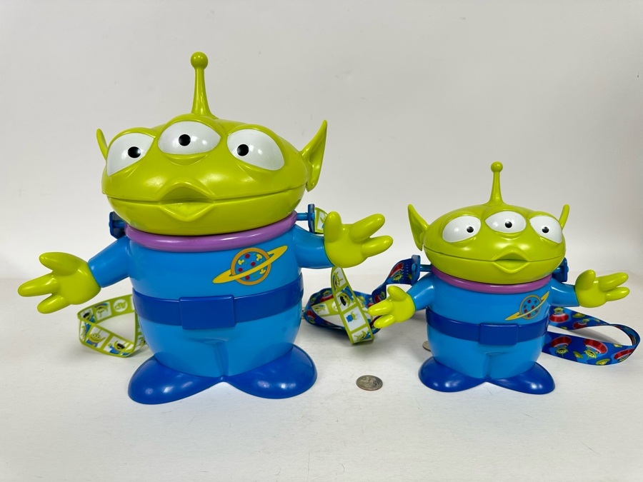 Disney Pixar 'Toy Story' Alien Souvenir Popcorn Bucket and Sipper Cup 11H/8H [Photo 3]
