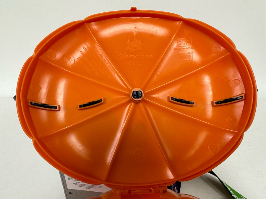 Disney Parks 2017 Mickey's Not So Scary Halloween Party Pumpkin and Hitchhiker Ghost Professor Phineas Plump Popcorn Buckets 8H/6.5H [Photo 11]