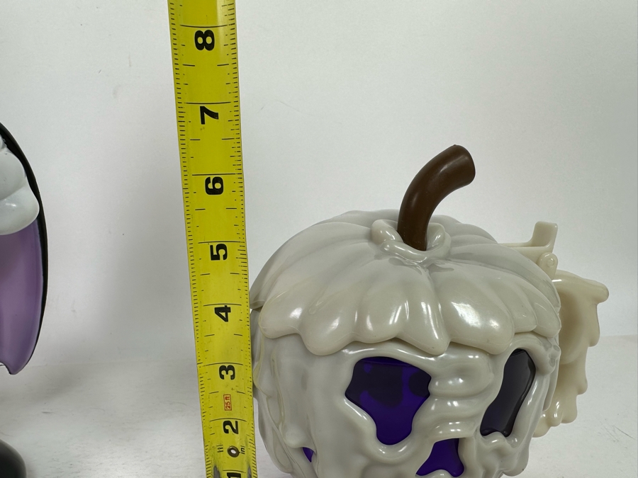 Disney Parks Vampire Mickey Mouse Popcorn Bucket and Purple Poison Apple Stein 11.5H/6.5H [Photo 13]