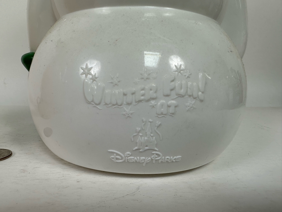 Pluto Holiday and Winter Fun Popcorn Bucket and Mickey Mouse Snowman Popcorn Bucket (Handle Broken) 12H [Photo 8]