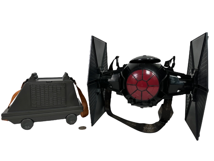 Disney Parks Star Wars TIE Fighter and Galaxy Edge Mouse Droid Popcorn Buckets 10H/6H [Photo 1]