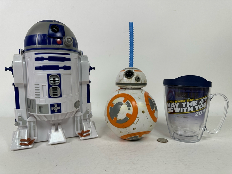 Star Wars BB8 cheapest Souvenir Cup and Droid Popcorn bucket