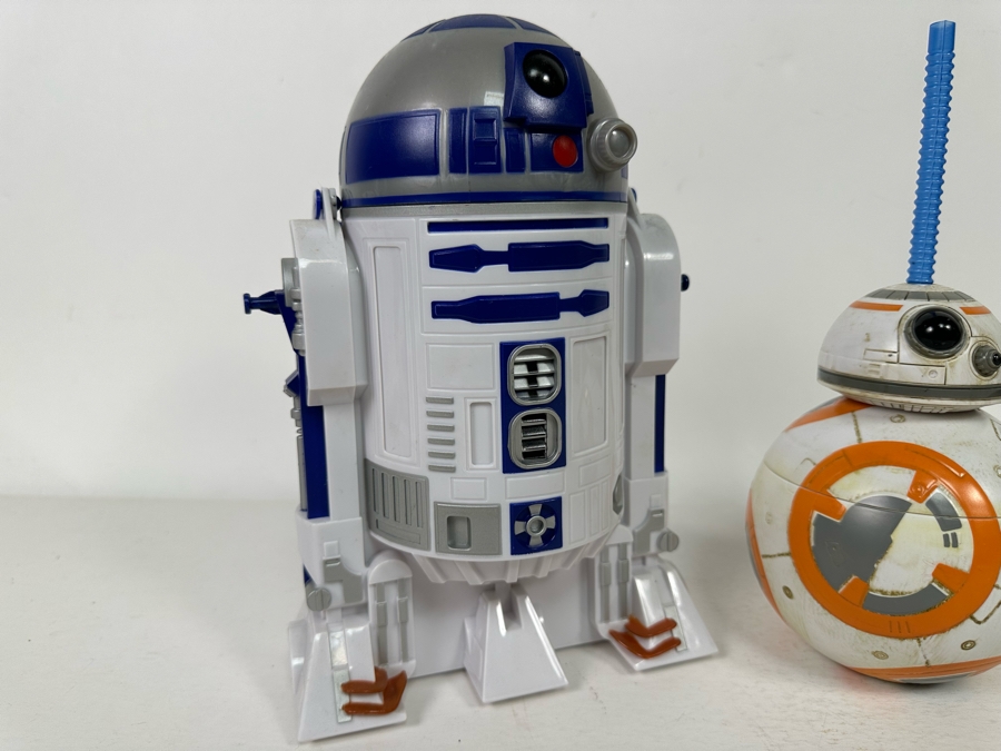 Disney Parks Star Wars R2-D2 Popcorn Bucket, BB-8 Sipper Cup and May ...