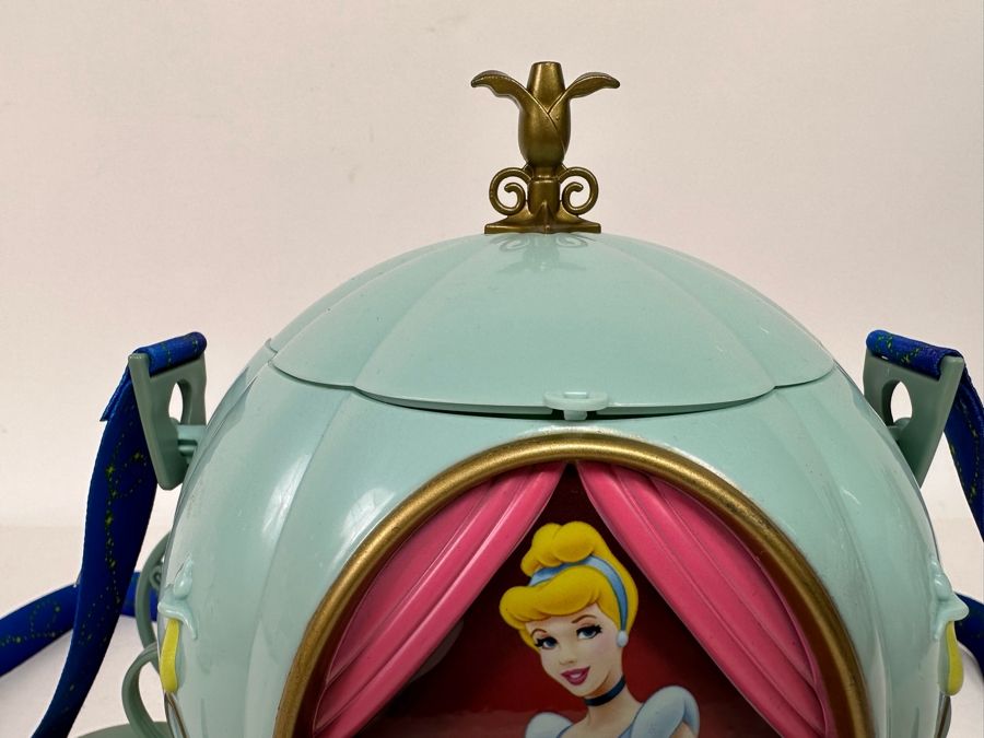 Disneyland 60th Anniversary (Blue) Mickey Mouse Balloon Popcorn Bucket 9H [Photo 5]