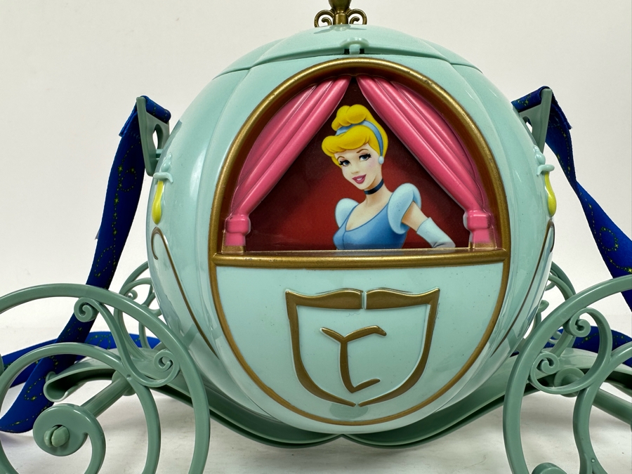 Disneyland 60th Anniversary (Blue) Mickey Mouse Balloon Popcorn Bucket 9H [Photo 4]