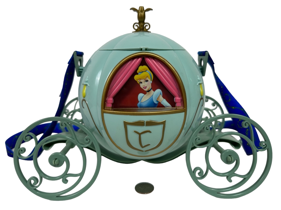 Disneyland 60th Anniversary (Blue) Mickey Mouse Balloon Popcorn Bucket 9H