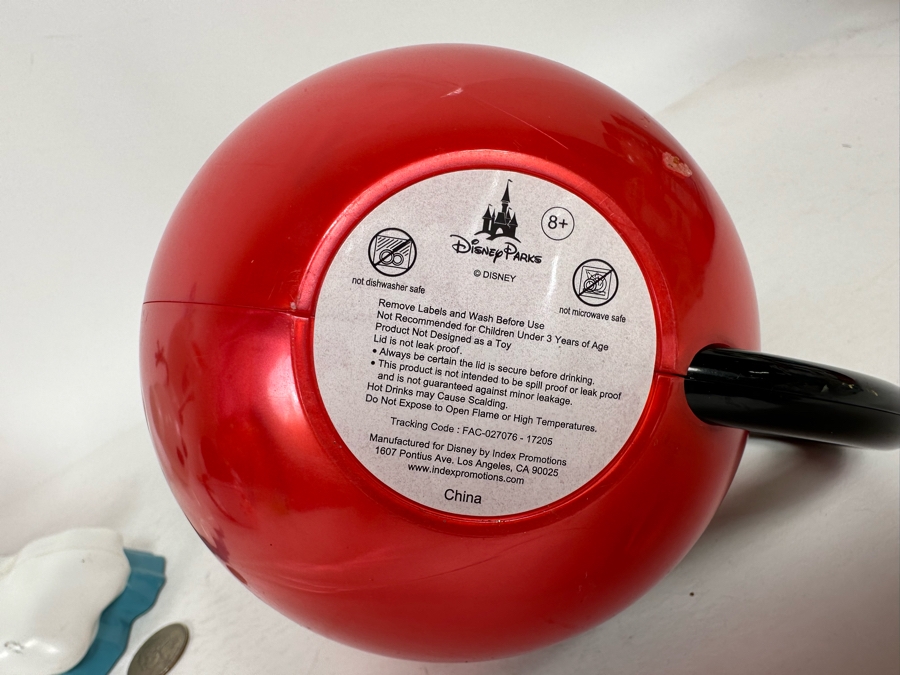 Disney Parks Mickey Mouse Snowman & Santa Christmas Bulb sippers and Olaf Drink Stein 6H/12H/6H [Photo 9]