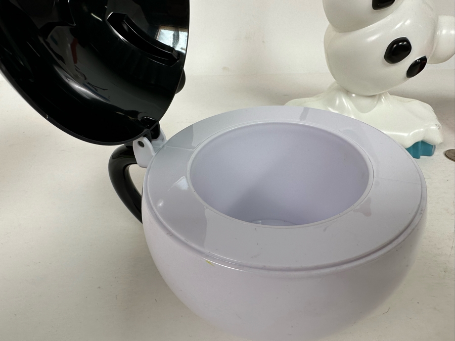 Disney Parks Mickey Mouse Snowman & Santa Christmas Bulb sippers and Olaf Drink Stein 6H/12H/6H [Photo 6]