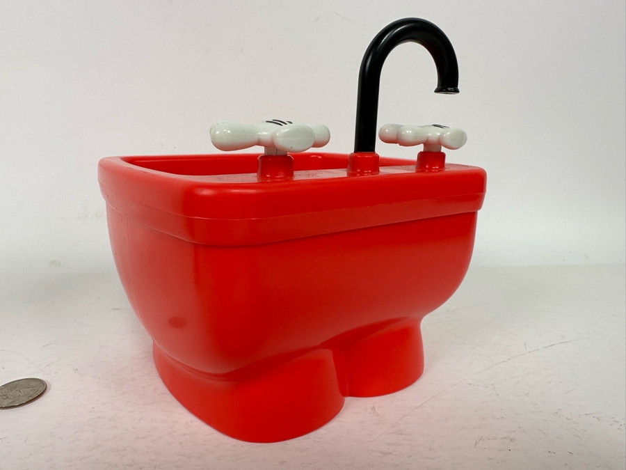 Disney Parks Mickey Mouse Sipper and Mickey's Kitchen Sink Sundae Souvenir Bowl 10H/7H (Cup Missing Straw) [Photo 10]