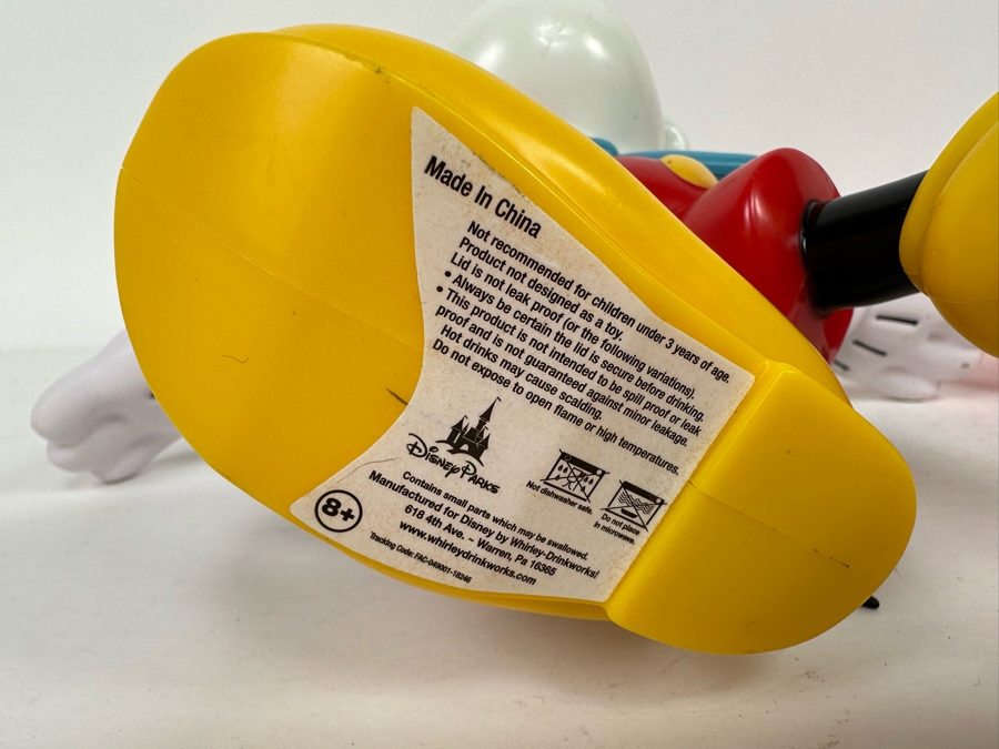 Disney Parks Mickey Mouse Sipper and Mickey's Kitchen Sink Sundae Souvenir Bowl 10H/7H (Cup Missing Straw) [Photo 6]