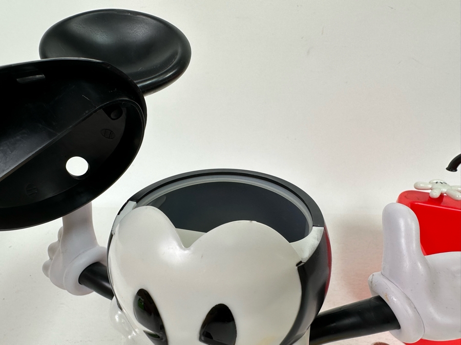 Disney Parks Mickey Mouse Sipper and Mickey's Kitchen Sink Sundae Souvenir Bowl 10H/7H (Cup Missing Straw) [Photo 7]