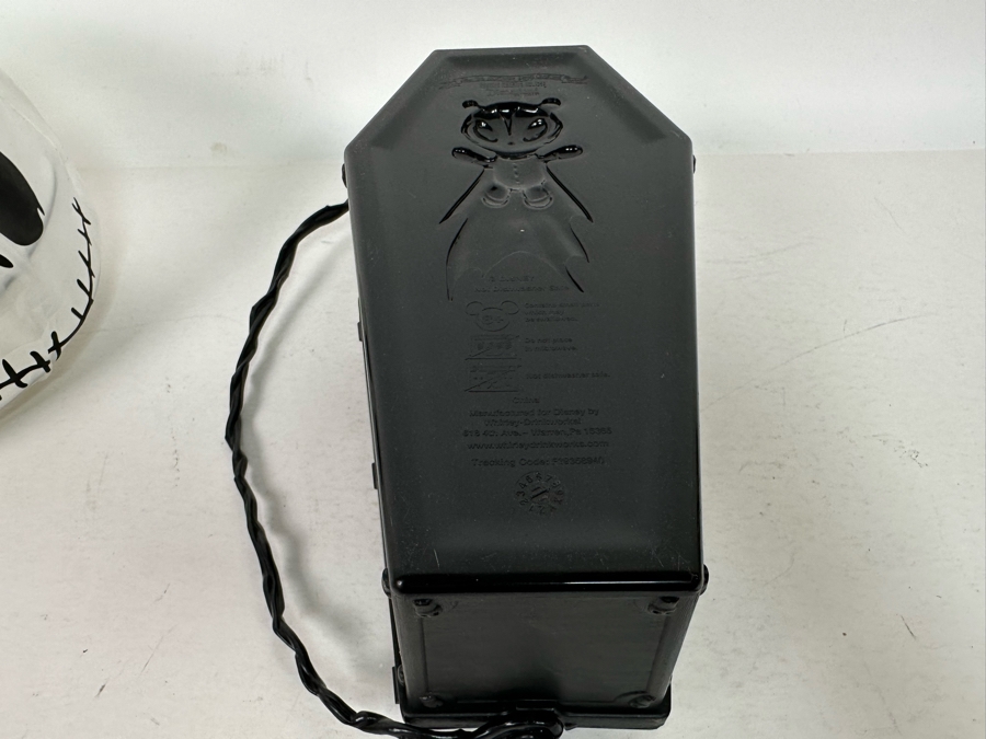 The Nightmare Before Christmas Vintage Trick or Treat Collapsible Pail, Jack Skellington Coffin Popcorn Bucket and Haunted Mansion Holiday Figurine 6H/4.5H [Photo 16]