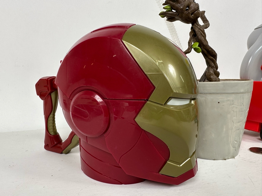 Disney Parks Sipper Cup Lot Including Marvel Iron Man, Marvel Guardians of the Galaxy and Disney Dumbo [Photo 9]