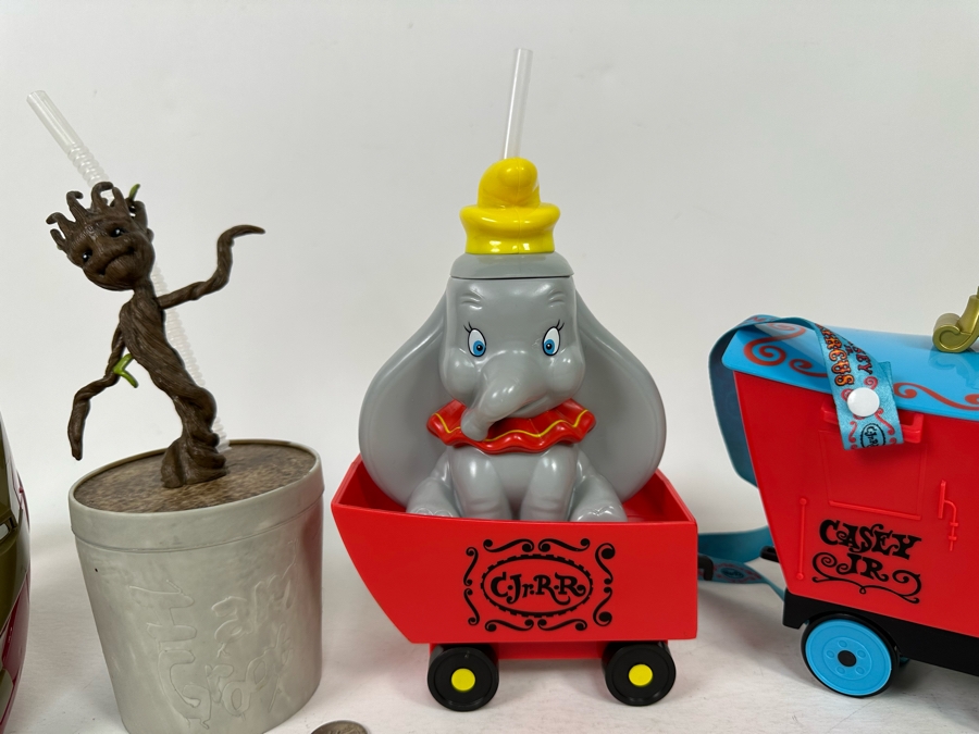 Disney Parks Sipper Cup Lot Including Marvel Iron Man, Marvel Guardians of the Galaxy and Disney Dumbo [Photo 4]