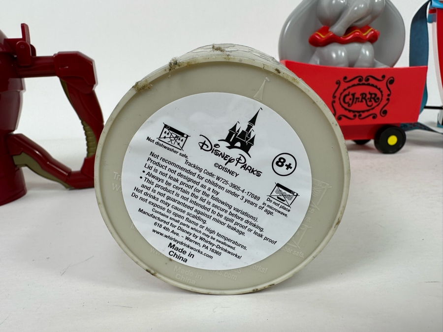 Disney Parks Sipper Cup Lot Including Marvel Iron Man, Marvel Guardians of the Galaxy and Disney Dumbo [Photo 12]