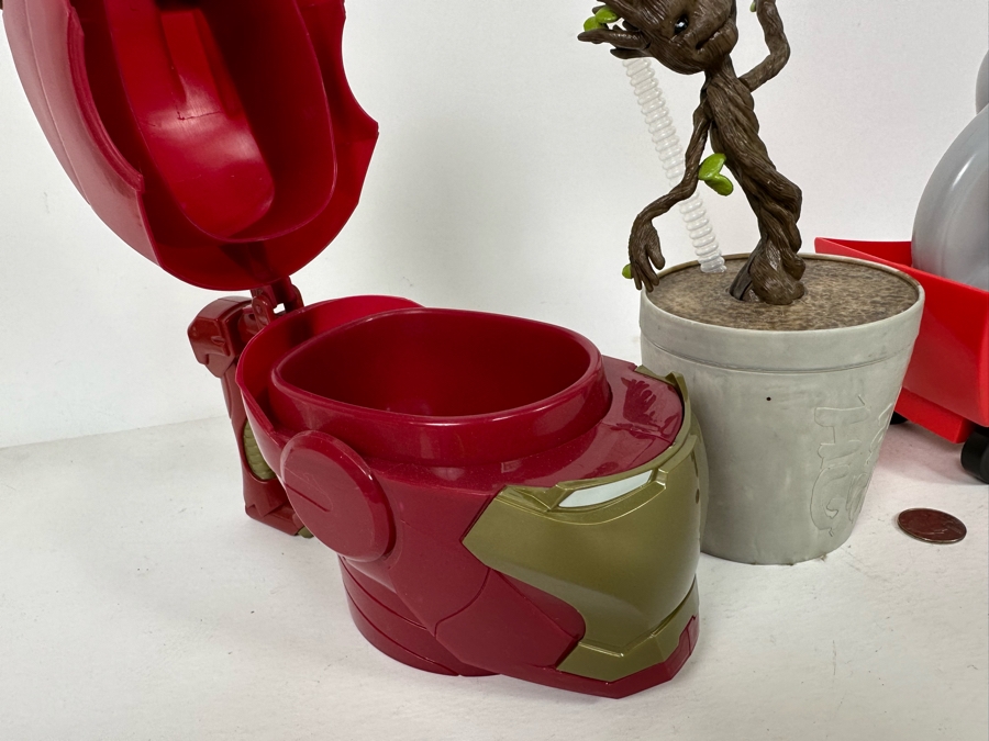 Disney Parks Sipper Cup Lot Including Marvel Iron Man, Marvel Guardians of the Galaxy and Disney Dumbo [Photo 10]