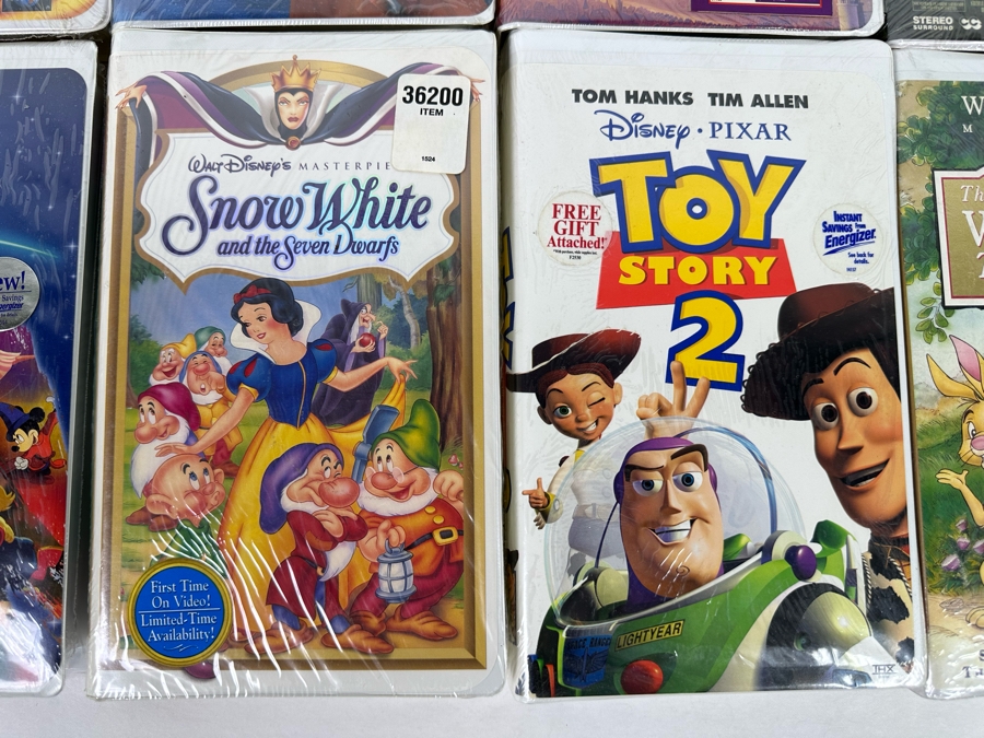 Disney VHS Lot *All Sealed* Includes: Antz, The Hunchback of Notre Dame, Babe, The Fox and the Hound, Fantasia, Snow White, Toy Story 2 and More [Photo 6]