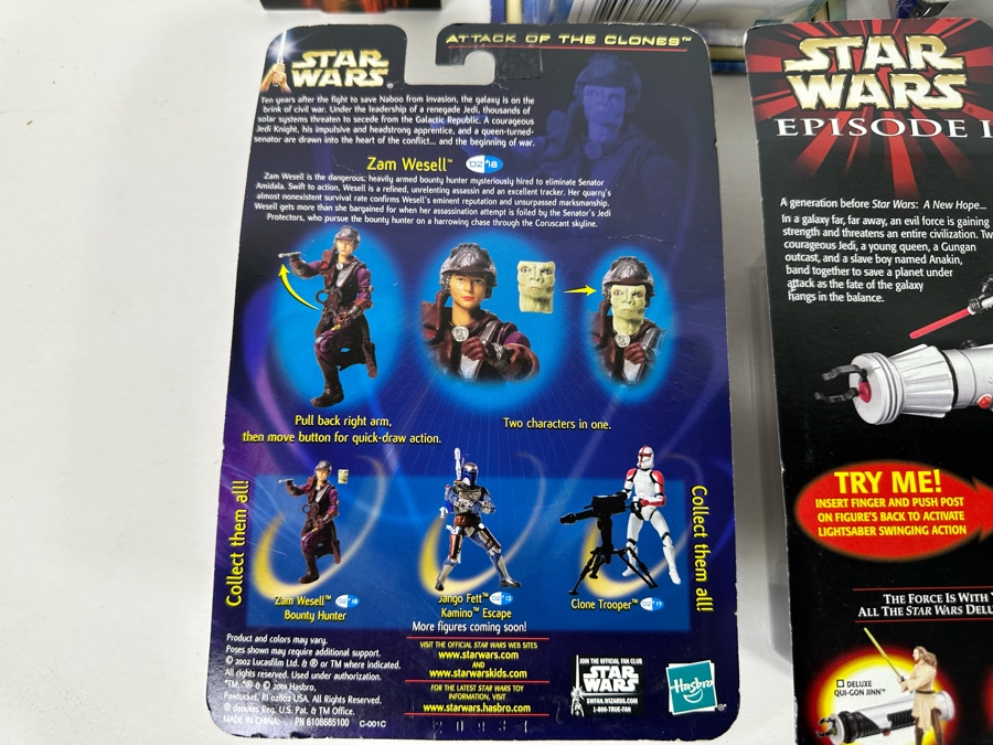 Star Wars Lot of Action Figures Includes: Anakin Skywalker, Darth Vader, R2-D2, Yoda, Dexter Jetsetter, Chewbacca, Luke Skywalker, Sam Wesell and more [Photo 29]