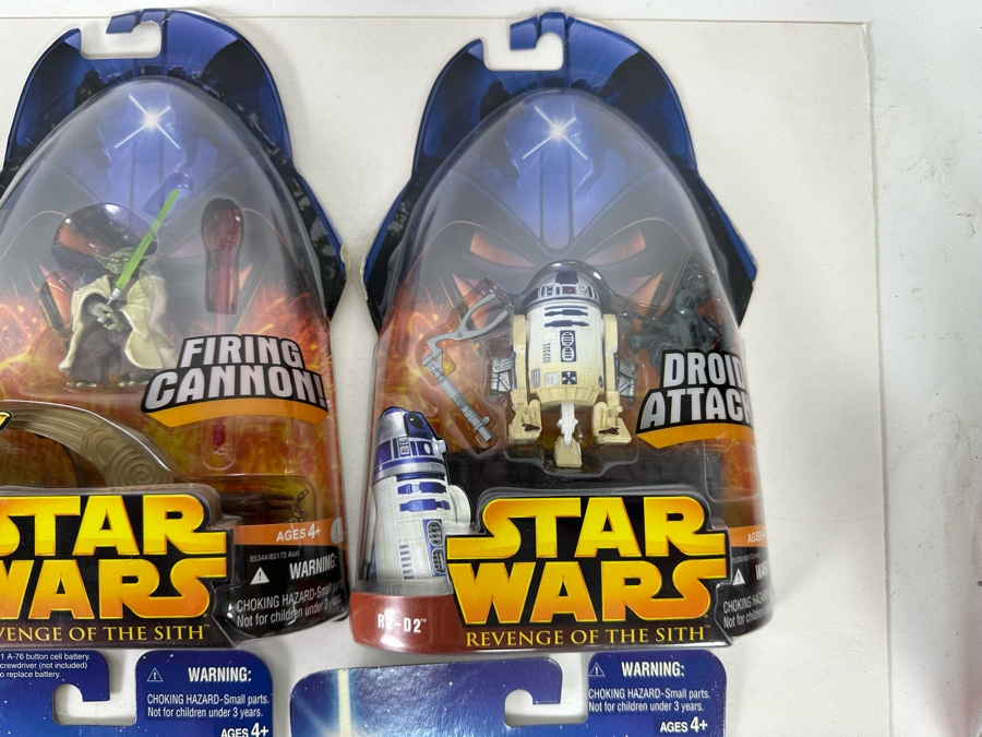 Star Wars Lot of Action Figures Includes: Anakin Skywalker, Darth Vader, R2-D2, Yoda, Dexter Jetsetter, Chewbacca, Luke Skywalker, Sam Wesell and more [Photo 12]